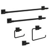 Franklin Brass MAX50-FB Maxted Toilet Paper Holder in Matte Black