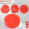 Jack Pad Fits 5-8 Ton Jack Red Polyethylene Protective Pad
