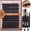 Geeneiya 200D Lash Extension Kit 12-20mm D Curl Thick Fluffy