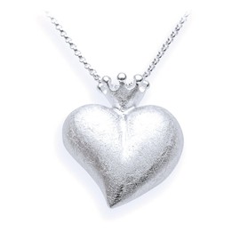 Heartbreaker Ladies'Pendant Crown of my heart 925 Sterling Silver 45 CM "LD LP 32 II