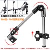 Bicycle Umbrella Holder, Umbrella Stand, 360° Rotation, Foldable, Height Adjustable,