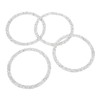 4PCS Bling Car Speaker Cover Vehicle Door Audio Speaker Reflective