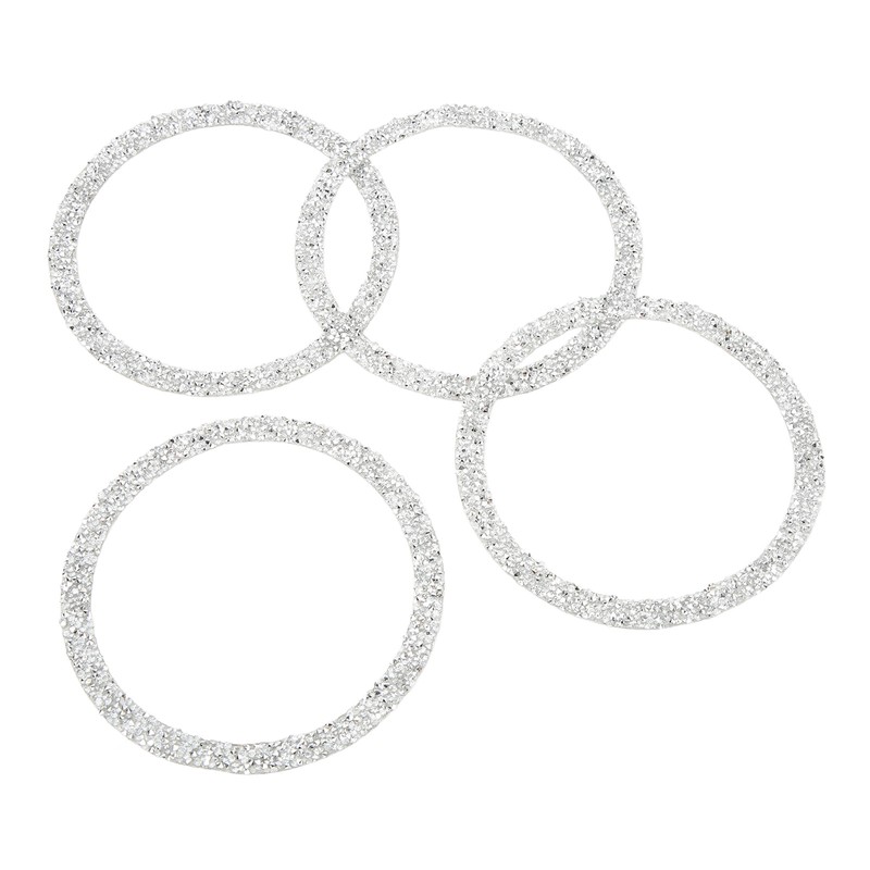 4PCS Bling Car Speaker Cover Vehicle Door Audio Speaker Reflective