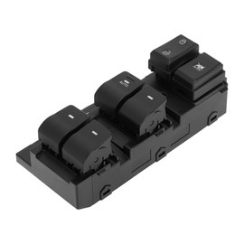 A ABSOPRO Car Power Window Switch Front Left Driver Side Window Control Switch for Hyundai Elantra 2017-2022 Black