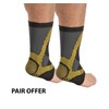 Solace Care Elastic Ankle Compression Support - Extra Protection and