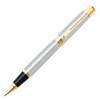 Sheaffer 300, Brushed Chrome, Gold Tone Trim, Rollerball (E1932751)