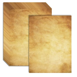 50 Sheets of Vintage A4,Old-Fashioned Writing Paper,Antique Paper, Used for Writing letterhead and Decorative Printing Paper, for Invitations, letters, Resumes, Awards