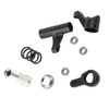 RC Steering Assembly Black High Strength Shock Absorption Steering Link