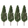 WINOMO 10pcs Model Trees Scenery Landscape Park Street Diorama Scenery