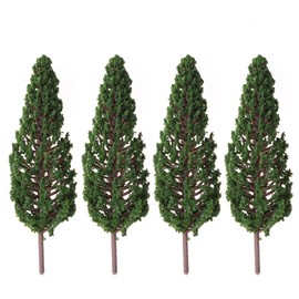 WINOMO 10pcs Model Trees Scenery Landscape Park Street Diorama Scenery Layout Miniature Landscape Scenery (13cm)