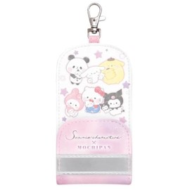 Kamio Japan 212626 Sanrio Characters x Mochi Panda Key Case, Nui Party Key Cover, Key Holder, Key Case, Reflective Tape, Back to School