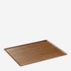 Kinto placemat wood tray 430x330mm 3 colors, teak / 킨토