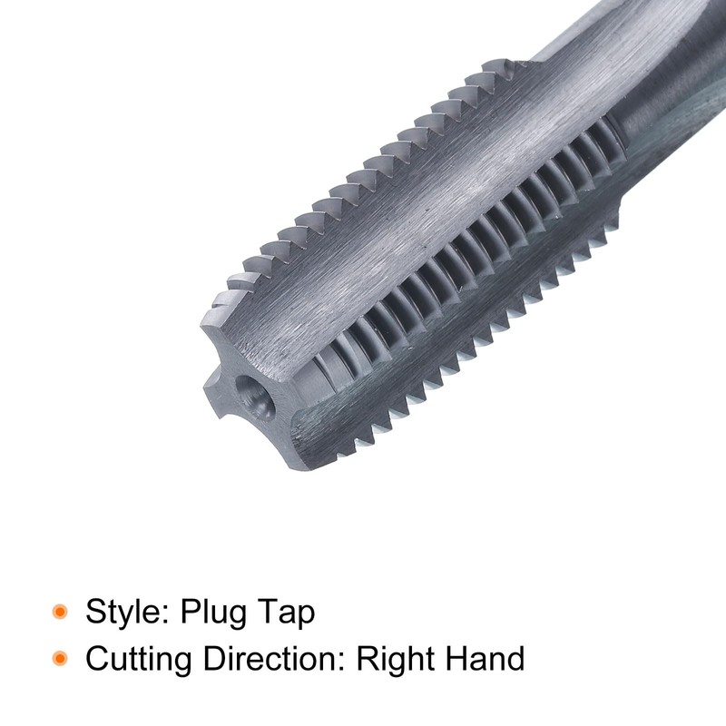 sourcing map 5/8"-14 UNS Thread Tap 6542 Cobalt High-Speed Steel