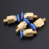 Pneumatic Connector Fitting, Pneumatic Connector, Durable PC4-M6 Pneumatic Joint Nylon