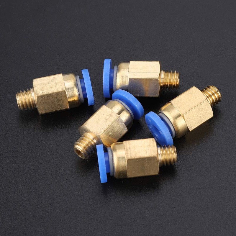 Pneumatic Connector Fitting, Pneumatic Connector, Durable PC4-M6 Pneumatic Joint Nylon
