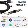 SVPRO 8MP USB Camera Module with Microphone, 102 Degree Wide