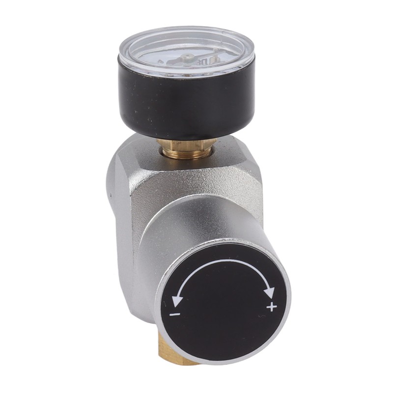 Water Pressure Reducing Valve 0‑60PSI Stainless Steel Pressure Regulator Multifunctional