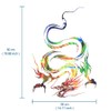 Dragon Graphic Car Hood Sticker Self-Adhesive Vinyl Graphics Decals 19.69''