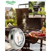 Hicello 2.44'' BBQ Barbecue Replacement Parts Charcoal Grill Pit Wood