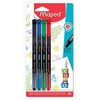Maped - 4 Graph'Peps Deco Felt-Tip Pens - Fine 0.4
