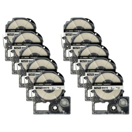 Variation vhbw Cassette Tape 9 mm for Epson LW – 500 lm – 700 LW 900p – OK200, OK300 Similar to 3WBN, SS9KW.