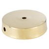 B&P Lamp® 6 Inch Unfinished Brass Finish Modern Style Spun