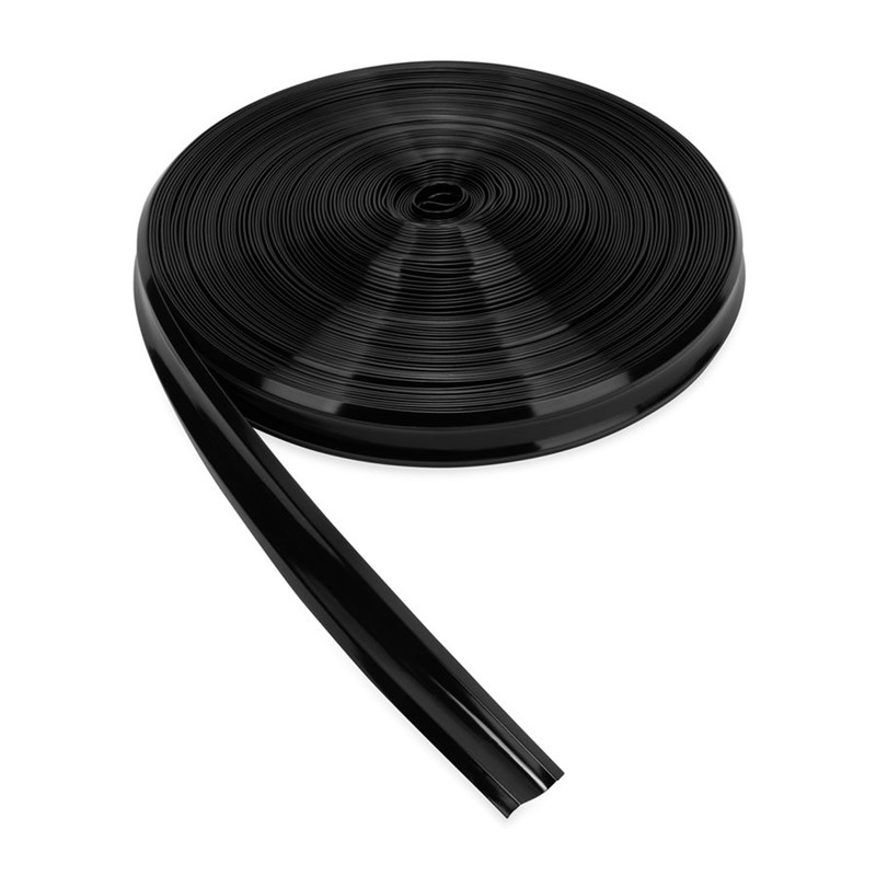 Camco 25212 Vinyl Trim Insert (1" x 100', Black)