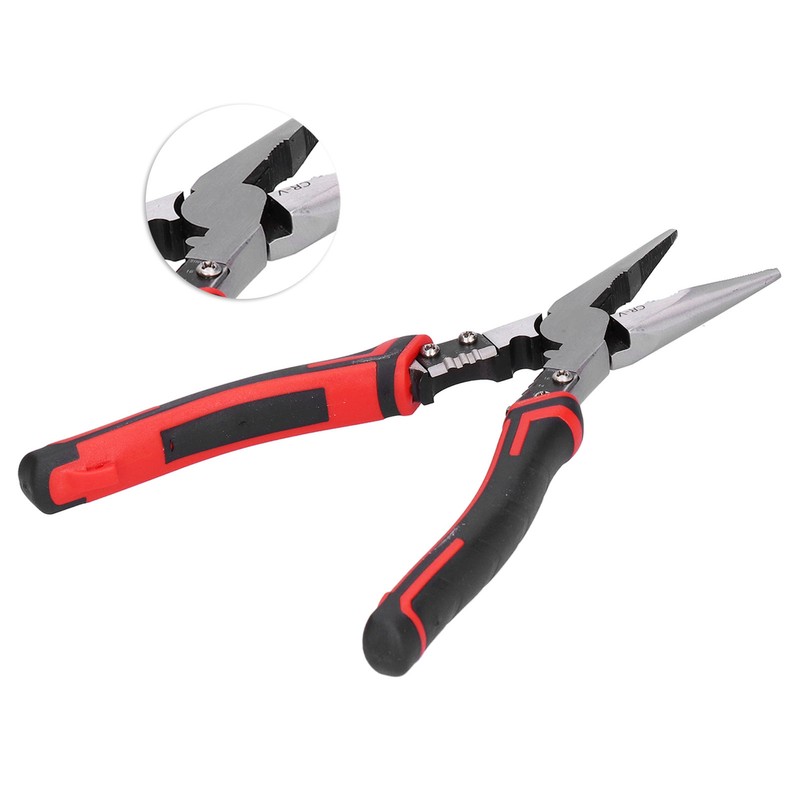 NeedleNose Side Cutting Pliers Chrome Vanadium Steel Body Nose Wire