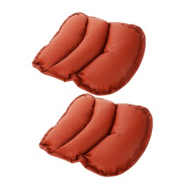 Alipis 2Pcs Arm Rest Cushion for Car Non Slip Center Console Pad Easy to Clean PU Armrest Cover Mat Fit for SUV Vehicle Interior Accessories