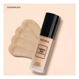 Base De Maquillaje Liquida Complete Wear Foundation Moira 250, Natural Buff