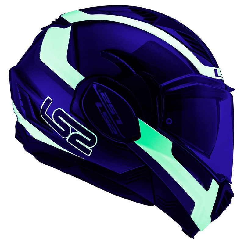 LS2 Helmets Valiant II Orbit Modular Helmet (Jeans - X-Small)