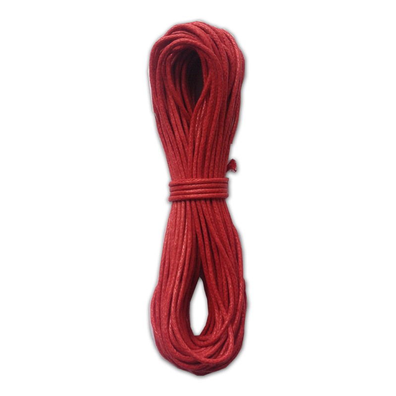 LWR CRAFTS 2mm Waxed Cotton Cord 45 Feet Per Pack