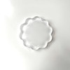 GRAHAM DESIGN Scalloped Acrylic Coasters with Circular Holder - 4