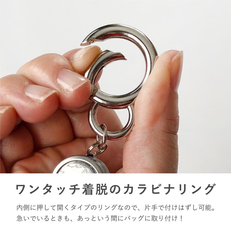 A. Y. Judie Reel Hook Carabiner Ring S6 – 013