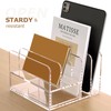 SANRUI Acrylic Mail Sorter Desktop Organizer Holder with Drawer, 5