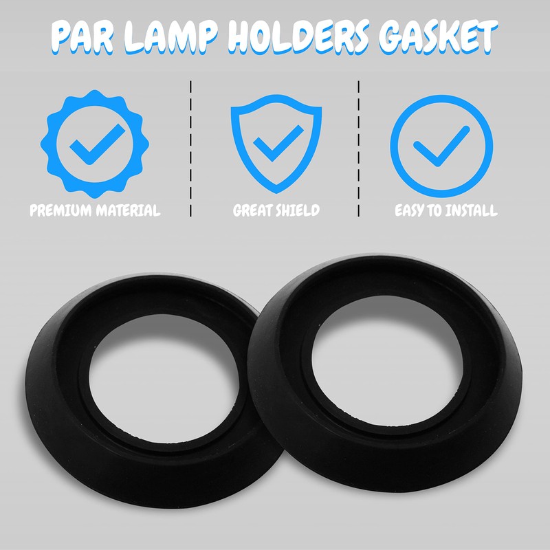 OHLECTRIC External Lampholder Gasket (Pack of 2) Round Weatherproof Gasket