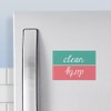 CafePress Clean Or Dirty Dishwasher Rectangle Magnet, 3"x2" Refrigerator Magnet
