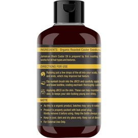  H.o.l.y Natural - The Wonder of World organic Jamaican Black Castor Oil for Hair, Eyelash, Eyebrow and Skin | Cold Pressed | 300ml