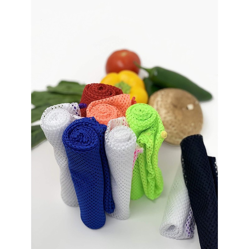 ¡EARTLIFE Set de 12 Bolsas Reutilizables para Frutas, Verduras, Juguetes