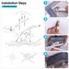 LED Ceiling Light, 27 W Ceiling Light, 6000 K Cool