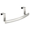 iDesign 60270 Axis Over Door Towel Bar, Small Stainless Steel