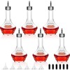 Bitters Bottle Set of 6-50ml/1.6oz Glass Dash Bottle with Dasher