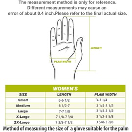 wosofe Golf Glove Women Ladies Pair Cool Leather Both Hand Summer Floral Colorful Breathable Sport Gloves (2X-Large)