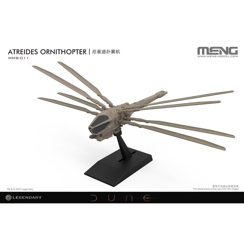 MENG 120116 Model Ornithopter 913839 Dune Atreides Omithopter, One Size
