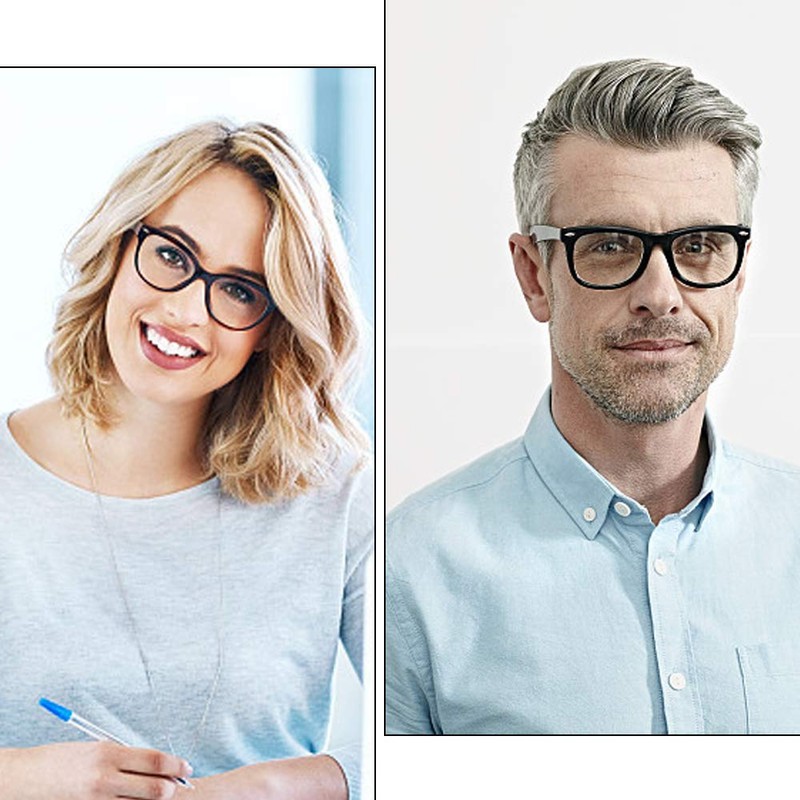 Outray 3 Pack Retro Nerd Costume Glasses Black Hipster Eyeglasses