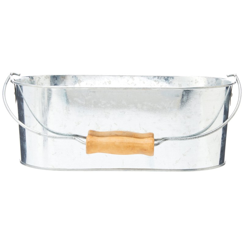 Genware NEV-GSTC2815 Steel Oval Table Caddy, 28 cm x 15.5