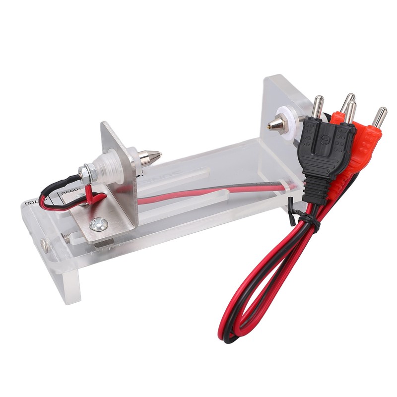 Battery Holder Clip 4 Wire Tester Testing Case Holding Rack