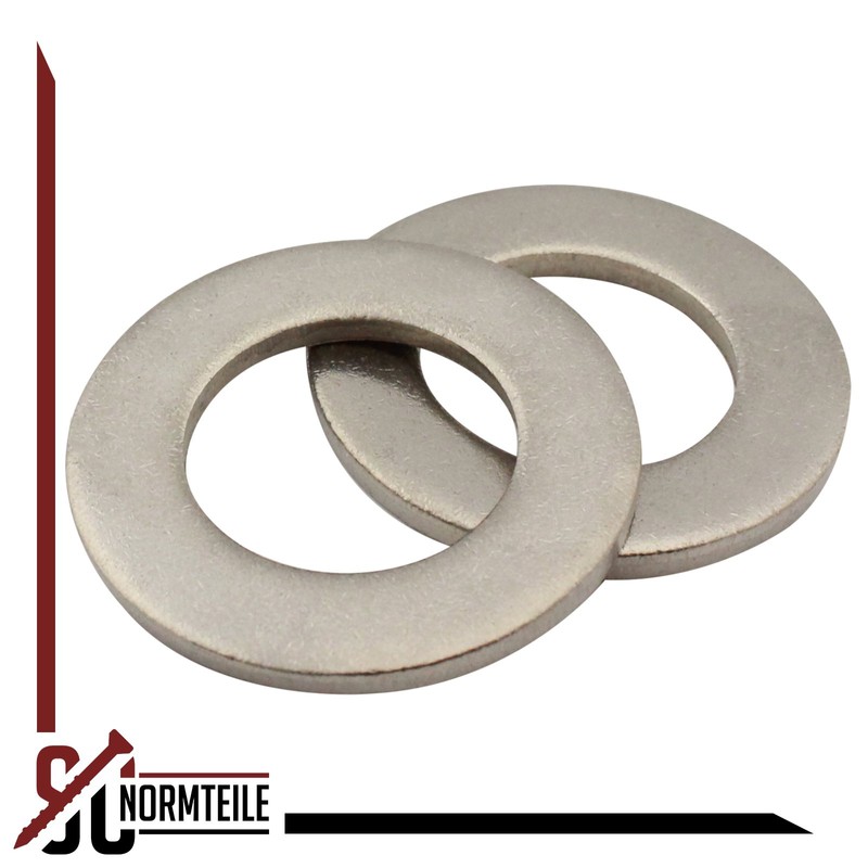 SC-Normteile Pack of 25 Washers Form A (Washers) M8 DIN