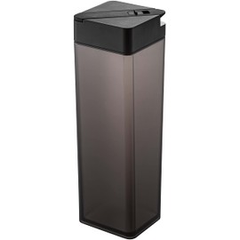 Yamazaki 5725 Collapsible, Cold Water Bottle, Black, Approx. W 3.3 x D 3.3 x H 10.8 inches (8.5 x 8.5 x 27.5 cm), Tower Dishwasher Safe, Pitcher, Barley Tea Pot, Disassembled and Washable