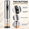 Electric Wine Opener with Foil Cutter LED Light and Dual